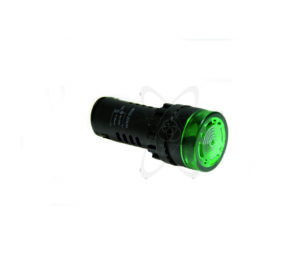 Лампа SBAD-22SM (LED) зеленый (G) с сиреной 230В