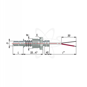 ДТПL124-00.60/1,5К (ТХК, L=60мм, d=6,каб-1,5м.-40+400С)