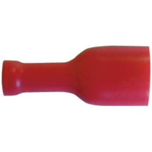 Наконечн. полн. изол. 0,5-1,5мм2, плоский гнездовой, 6,3х0,8(100шт)