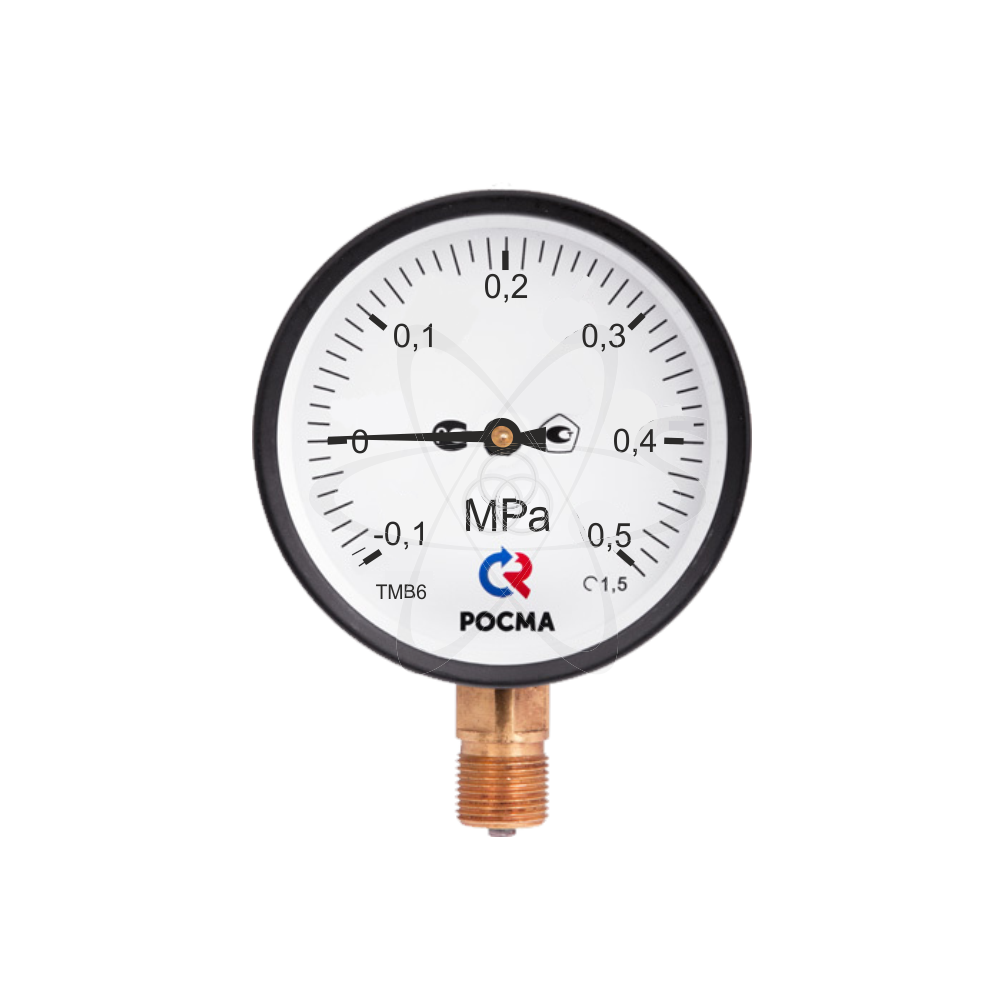 Мановакуумметр ТМВ-610Р.00 (-0,1...+0,5MPa) M20x1.5.1.5