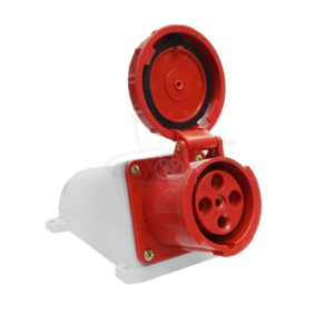 Розетка 134 стац 3Р+РЕ 63А 380В IP44