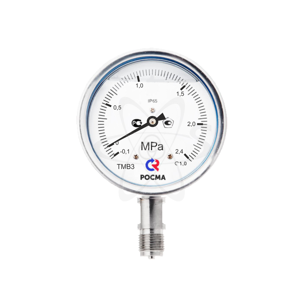Мановакуумметр ТМВ-321Р.00 (-0,1...+2.4МРа) G1/4.1,5