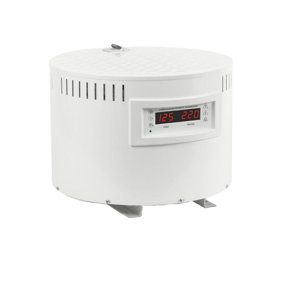Стабилизатор SKAT STP-5000(220В, 5000ВА, 120-280В, 16 ступеней, 3,5%) серия PRO, напольный