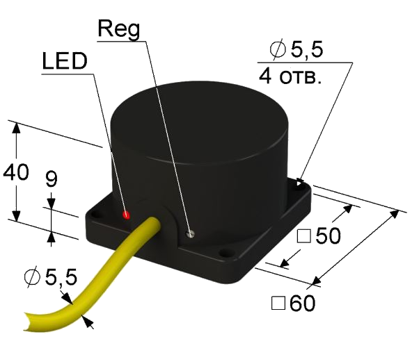 Емкостной датчик PS1-33-30N11-K (PNP.NO)