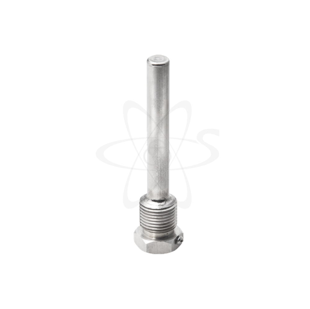 Гильза для термометра xx.220 L=150 mm, d=14, G1/2 из нержавеющей стали.