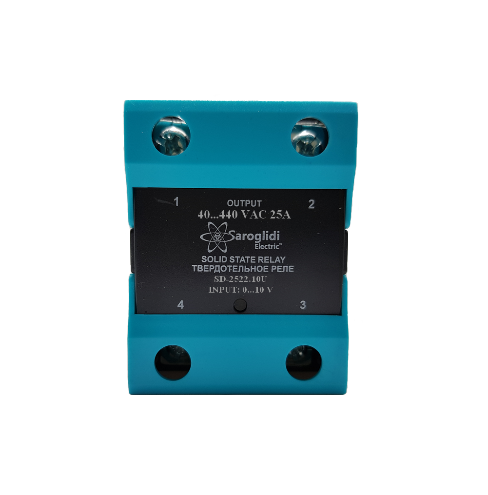 Твердотельное реле SD-2522.10U 25А 1ф. упр. 0...10В