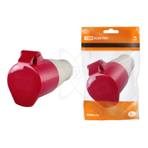 Розетка 224 3P+PE 32А 380В IP44