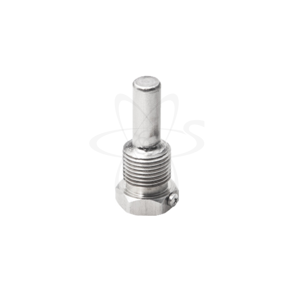 Гильза для термометра xx.211  L=46 mm, d=10, G 1/2  из нержавеющей стали.