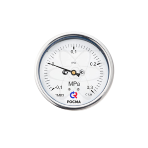 Мановакуумметр ТМВ-320T.00 (-0,1...+0,3МРа) М12х1.5.1.5 с гидрозаполнением