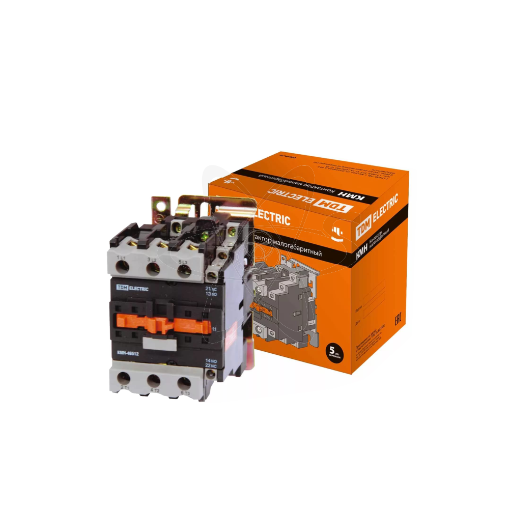 Контактор КМН-46512 65А 400В/АС3 1НО+1НЗ